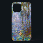 Funda Para iPhone 12 Claude Monet - Water Lilies<br><div class="desc">Lilies de agua/Nympheas por Claude Monet en 1916-1919</div>