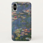 Funda Para iPhone X Claude Monet Water Lilies 1916 Bella Artes<br><div class="desc">Maletín de teléfono Bella Artes Claude Monet Water Lilies 1916</div>
