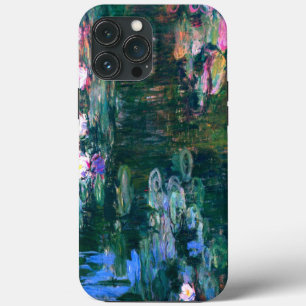 Funda Para iPhone 13 Pro Max Claude Monet - Water Lilies (1917)