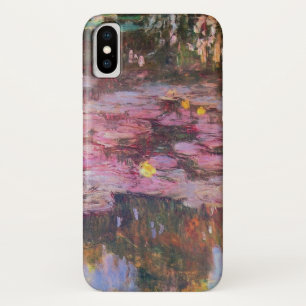 Funda Para iPhone X Claude Monet - Water Lilies 1917
