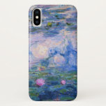 Funda Para iPhone X Claude Monet - Water Lilies 1919<br><div class="desc">Claude Monet - Water Lilies 1919 . Famosa pintura de arte.</div>