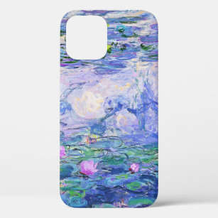 Funda Para iPhone 12 Claude Monet Water relaja arte impresionista franc
