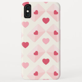 Funda Para iPhone XS Max Cláusula Cute Love Heart