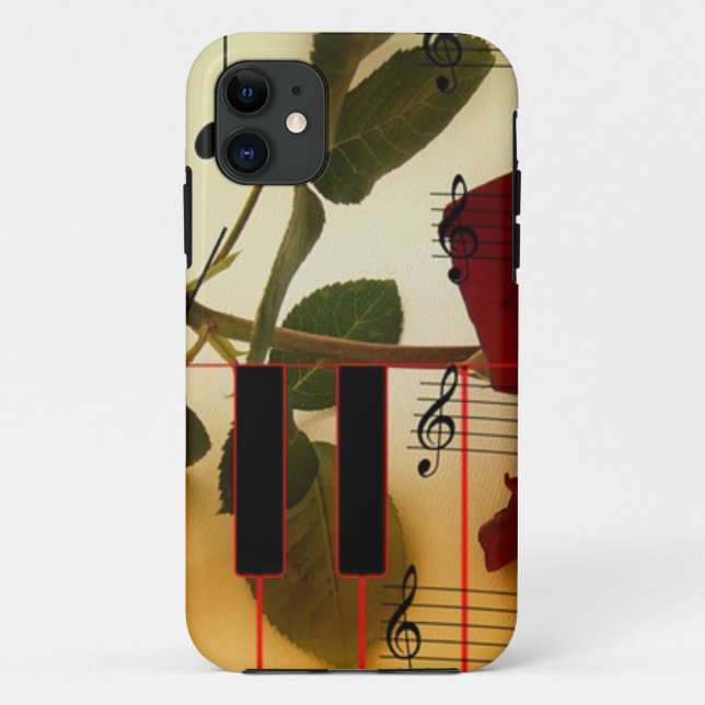 Funda De Case-Mate Para iPhone Claves de Panio Musical (Reverso)