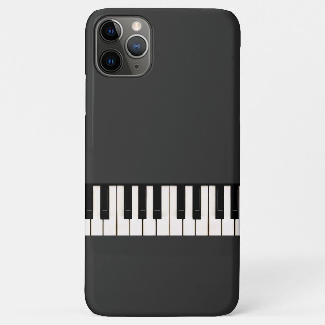 Funda De Case-Mate Para iPhone Claves de piano (Reverso)