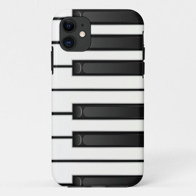 Funda De Case-Mate Para iPhone Claves de piano (Reverso)