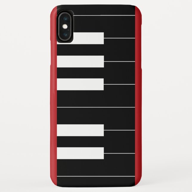 Funda De Case-Mate Para iPhone Claves de piano invertidas (Reverso)