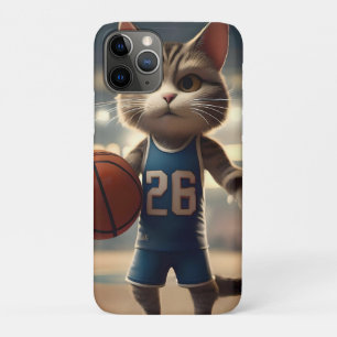 Funda Para iPhone 11 Pro Claw-some Hoops: el intrépido vaquero del gato