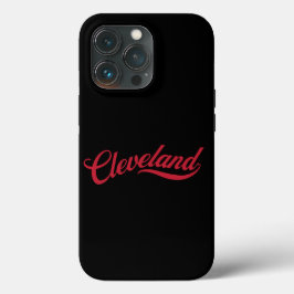 Funda Para iPhone 13 Pro Cleveland Retro