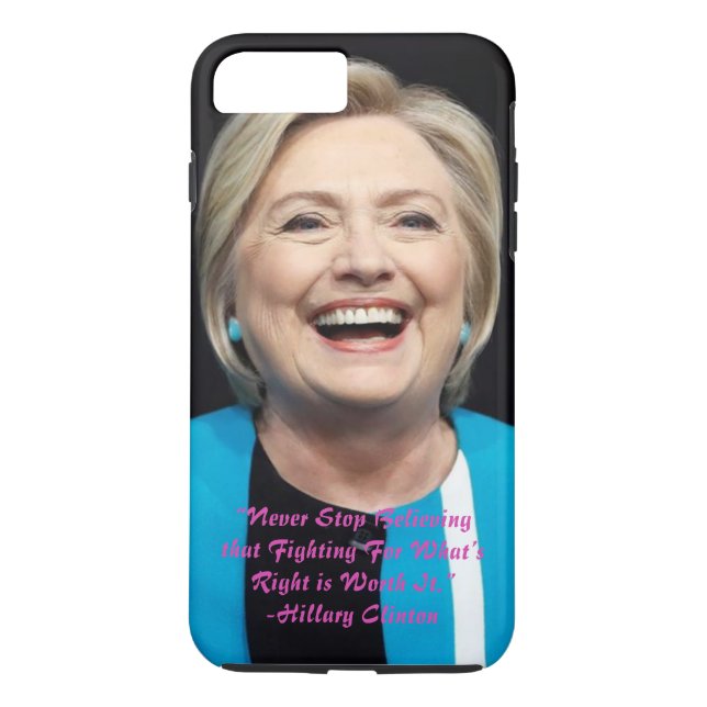 Funda De Case-Mate Para iPhone Clinton-Resistencia de Hillary (Reverso)