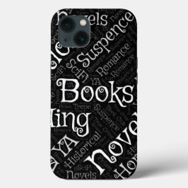 Funda Para iPhone 13 Cloud de Word para los amantes de los libros