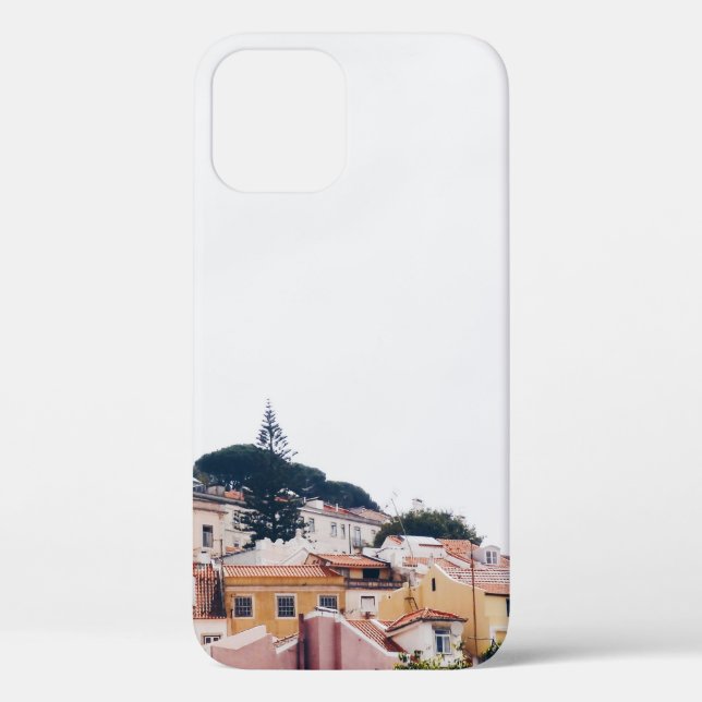 FUNDA DE Case-Mate PARA iPhone CLOUDY SKY CON CIUDAD (Reverso )