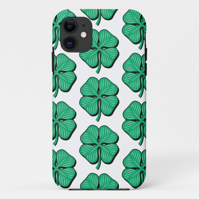 Funda De Case-Mate Para iPhone Clover (Reverso)