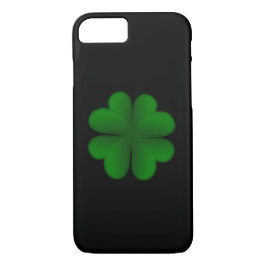 Funda Para iPhone 8/7 Clover (negro)