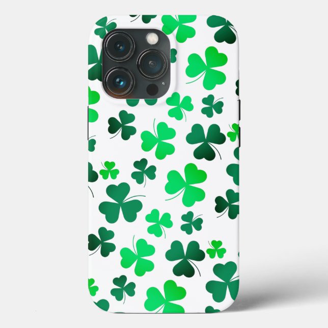 Funda De Case-Mate Para iPhone Clover Shamrock Ireland Irish St Patrick's Day (Reverso )