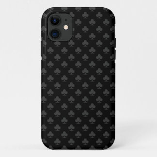 Funda Para iPhone 11 Clubes Sutiles - Gris Oscuro sobre Negro