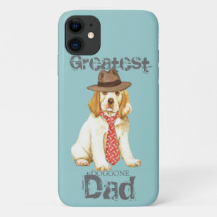Funda Para iPhone 11 Clumber Spaniel Dad