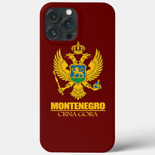 Funda De Case-Mate Para iPhone COA de Montenegro (Reverso )
