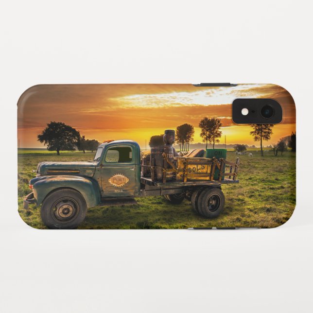 Funda De Case-Mate Para iPhone Cobertura antigua en el campo (Reverso (horizontal))