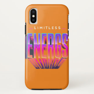 Funda Para iPhone XS Cobertura de teléfono de tipografía negrita con de