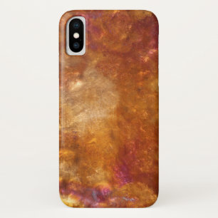 Funda Para iPhone X Cobre martillado con pátina