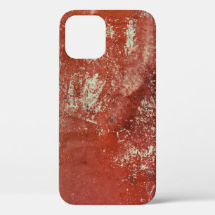 Funda Para iPhone 12 Cobre Viejo: Textura Metalizado Vivida.