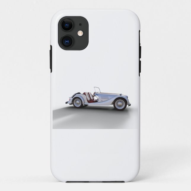 Funda De Case-Mate Para iPhone Coche Clásico Retro (Reverso)