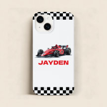 Coche de carreras personalizado para niños