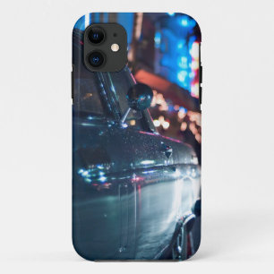 Funda Para iPhone 11 Coche del vintage de la impulsión del océano