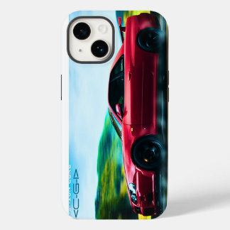 Funda Para iPhone 14 De Case-Mate Coche deportivo de los años 2000 en la cubierta de