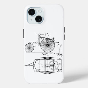 Funda Para iPhone 15 Coche Vintage