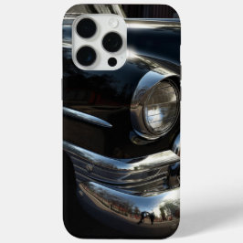 Funda Para iPhone 15 Pro Max Coche vintage con cromo brillante