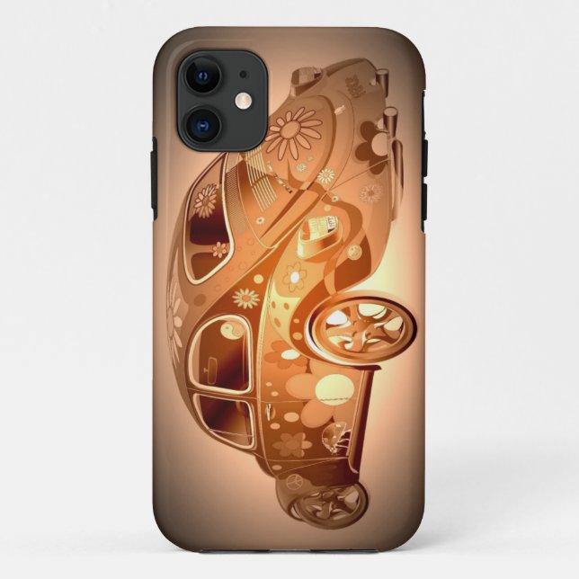 Funda De Case-Mate Para iPhone coches viejos (Reverso)