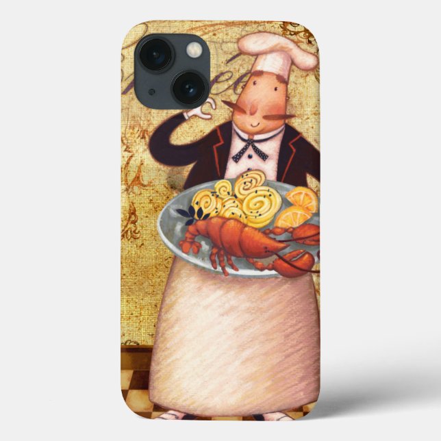 Funda De Case-Mate Para iPhone Cocinero Entrée (Reverso)