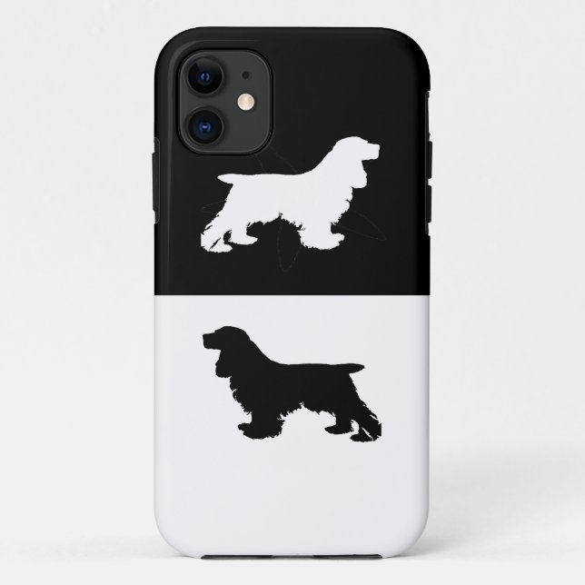 Funda De Case-Mate Para iPhone cocker spaniel (Reverso)