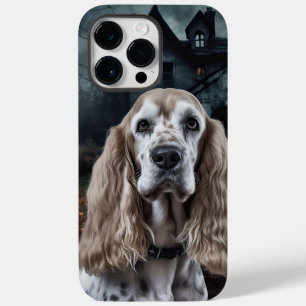 Funda Para iPhone 14 Pro Max De Case-Mate Cocker Spaniel Halloween Scary