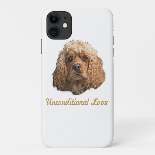 Funda De Case-Mate Para iPhone cocker Spaniels (Reverso)