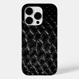 Funda Para iPhone 14 Pro De Case-Mate Cocodrilo negro moderno