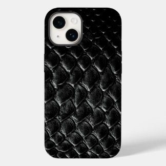 Funda Para iPhone 14 De Case-Mate Cocodrilo negro moderno