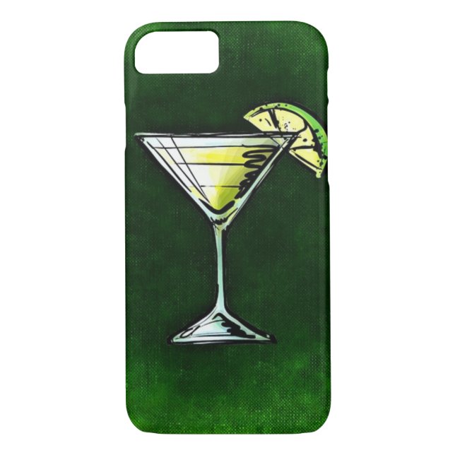 Funda De Case-Mate Para iPhone Cóctel verde absinthe (Reverso)