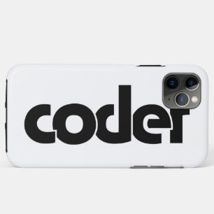 Funda Para iPhone 11 Pro Max Codificador