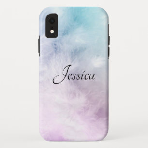 Funda Para iPhone XR Código QR negro elegante y elegante