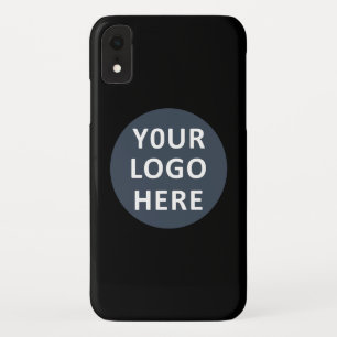 Funda Para iPhone XR Código QR negro elegante y elegante