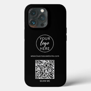 Funda Para iPhone 13 Pro Código QR para Negros