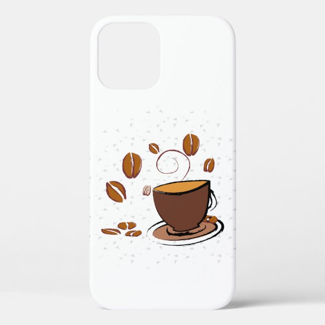 Funda De Case-Mate Para iPhone Coffee Love (Reverso )