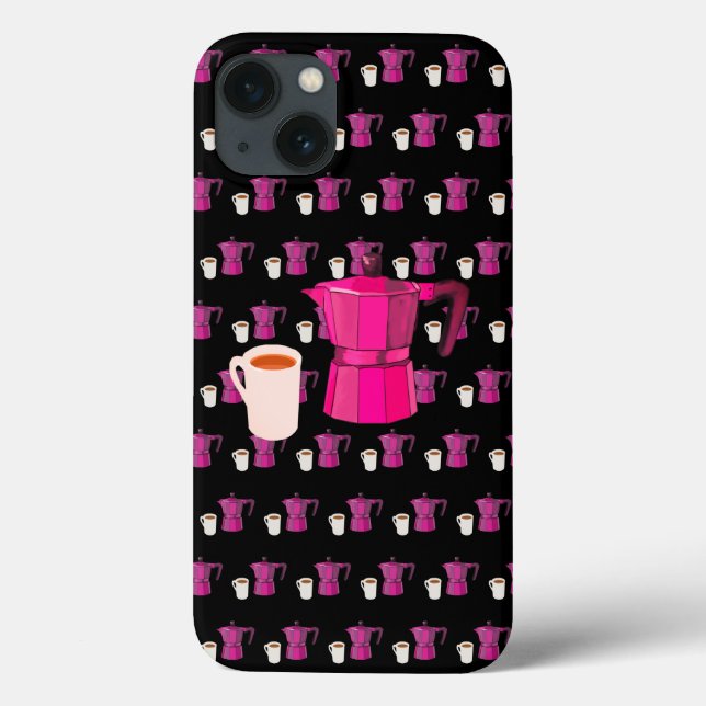 Funda De Case-Mate Para iPhone Coffee Love (Reverso)