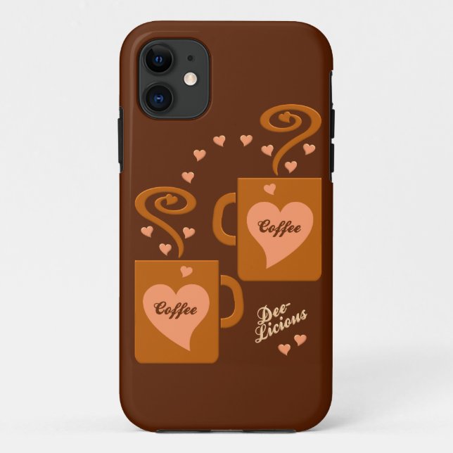 Funda De Case-Mate Para iPhone Coffee Lovers iPhone 5 Funda-mate (Reverso)