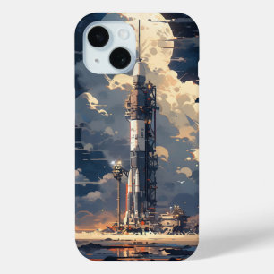 Funda Para iPhone 15 Cohete