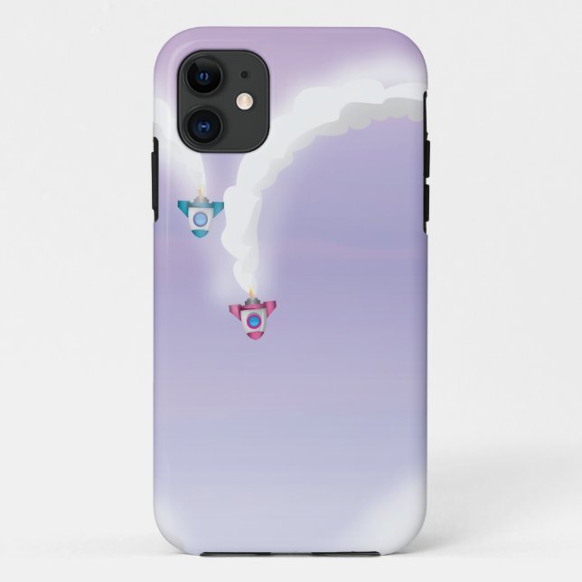Funda De Case-Mate Para iPhone ¡Cohetes! (Reverso)