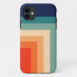 Funda Para iPhone 11 Cojín decorativo de paleta de colores retro 70